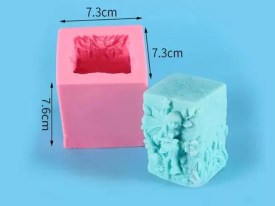 Molde silicona cuadrado con hada